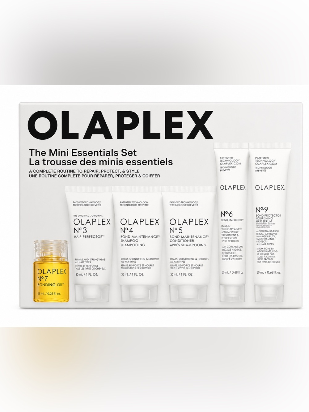 OLAPLEX Essentials Mini Set Vacation Perfect!! NIB